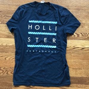 Blue Hollister Logo Tee
